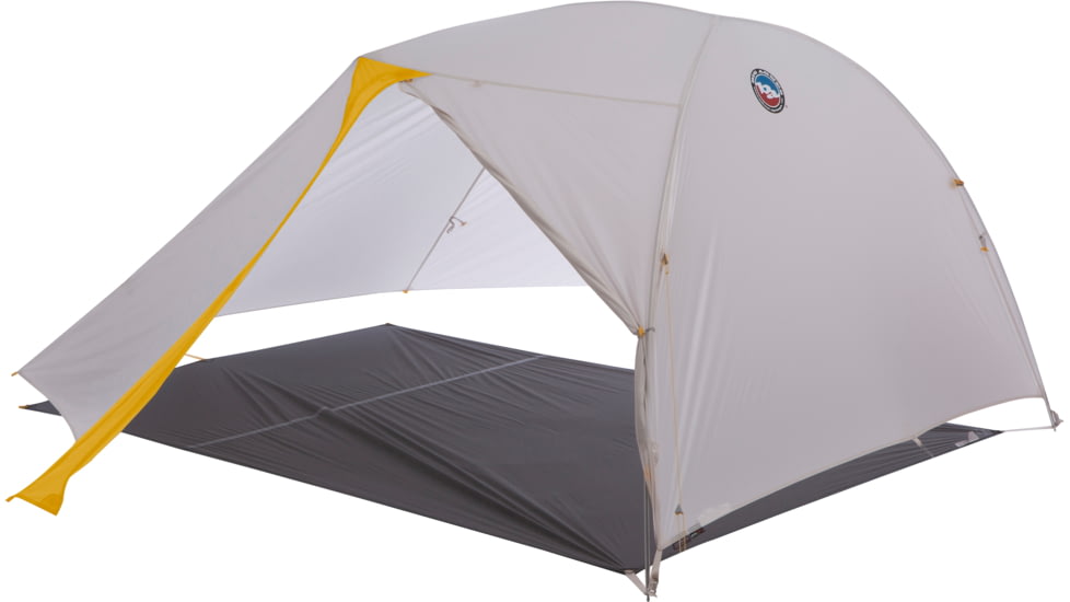 Big Agnes Tiger Wall UL3 Solution Dye Tent, Gray/Yellow, TTWUL321