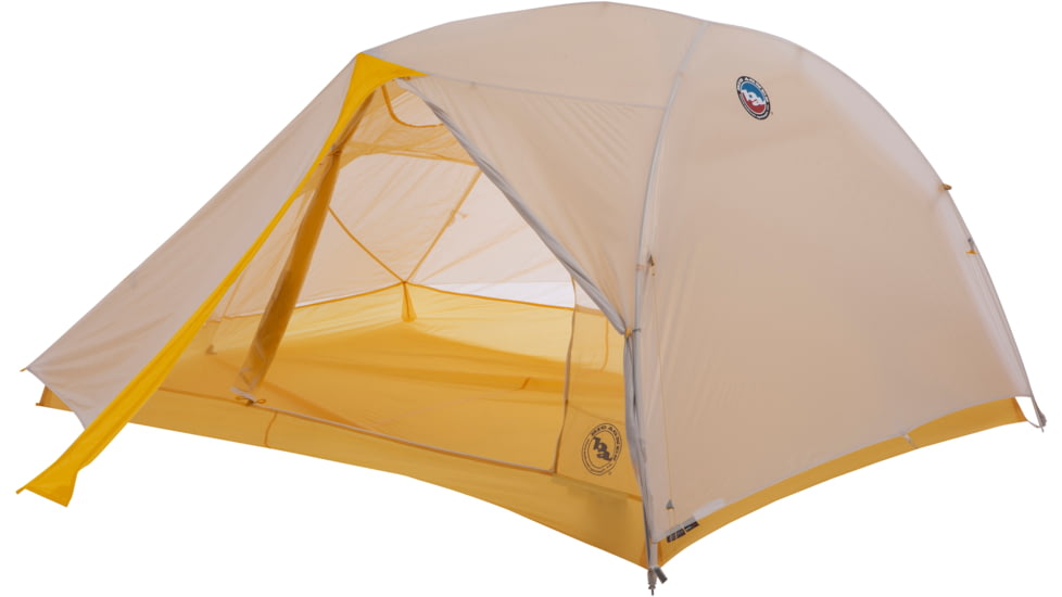Big Agnes Tiger Wall UL3 Solution Dye Tent, Gray/Yellow, TTWUL321