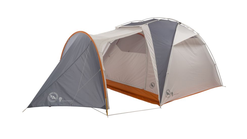 Big Agnes Titan 6 Accessory Vestibule, Gray/Orange, TVESTTN6MG19