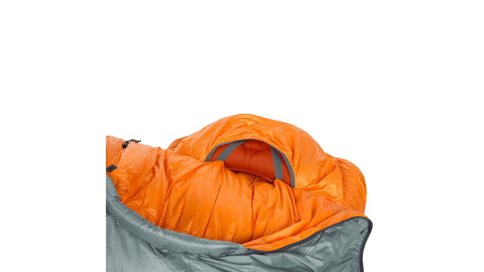 Big Agnes Torchlight EXP 20 Sleeping Bag, Tangelo/Chinois Green, Small, BTEXPSL2025