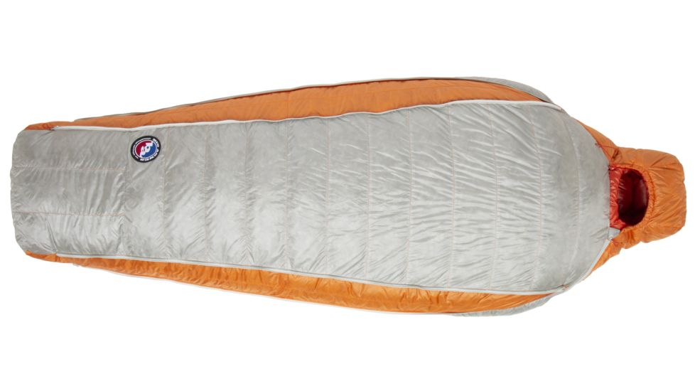 Big Agnes Torchlight Ul 20, 850 Downtek Sleeping Bag, Orange/Gray, Regular, BTMTLUL20RL20