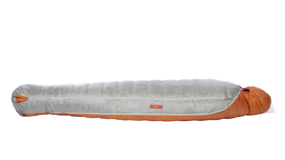 Big Agnes Torchlight Ul 20, 850 Downtek Sleeping Bag, Orange/Gray, Regular, BTMTLUL20RL20