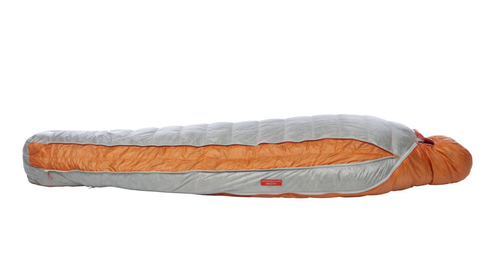 Big Agnes Torchlight Ul 20, 850 Downtek Sleeping Bag, Orange/Gray, Regular, BTMTLUL20RL20