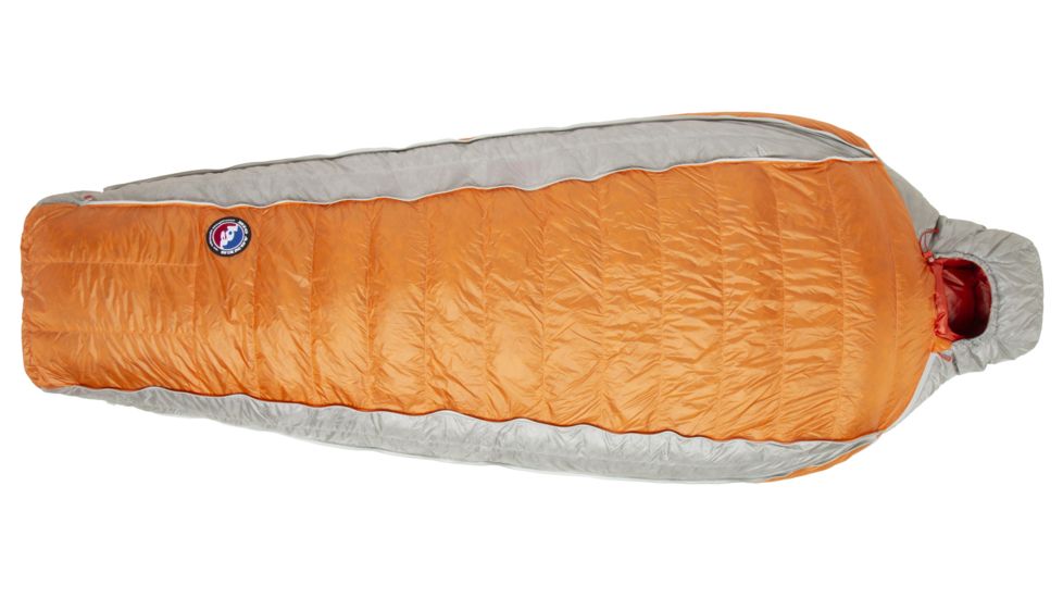 Big Agnes Torchlight Ul 30, 850 Downtek Sleeping Bag, Orange/Gray, Long, BTMTLUL30LL20