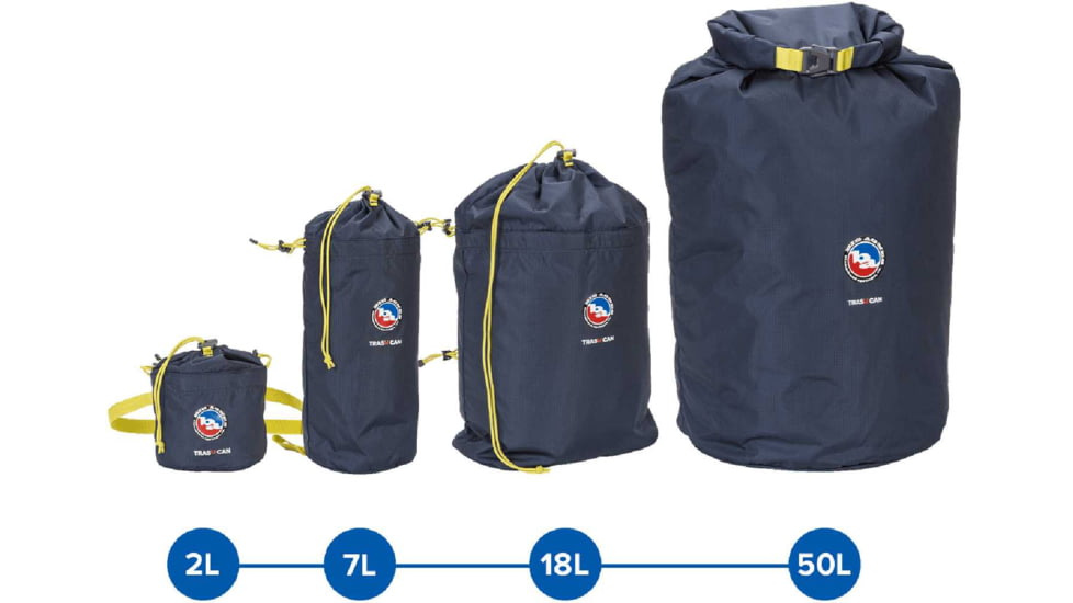 Big Agnes Trash Can 50L, Navy, 50L, BTATC50L23-413-OS