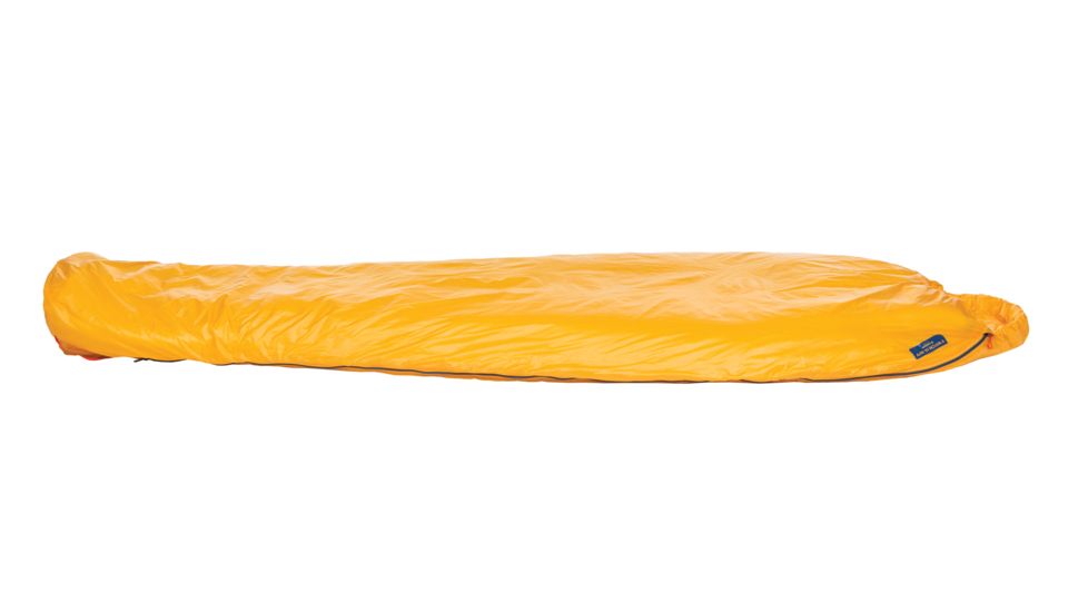 Big Agnes V Notch UL 40 Sleeping Bag Primaloft, Left Zip - Mens, Gold, Regular, BTMVNULRL19