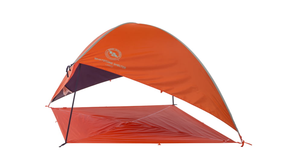 Big Agnes Whetstone Shelter With Floor Tent, Orange/Eggplant, TWSLG20