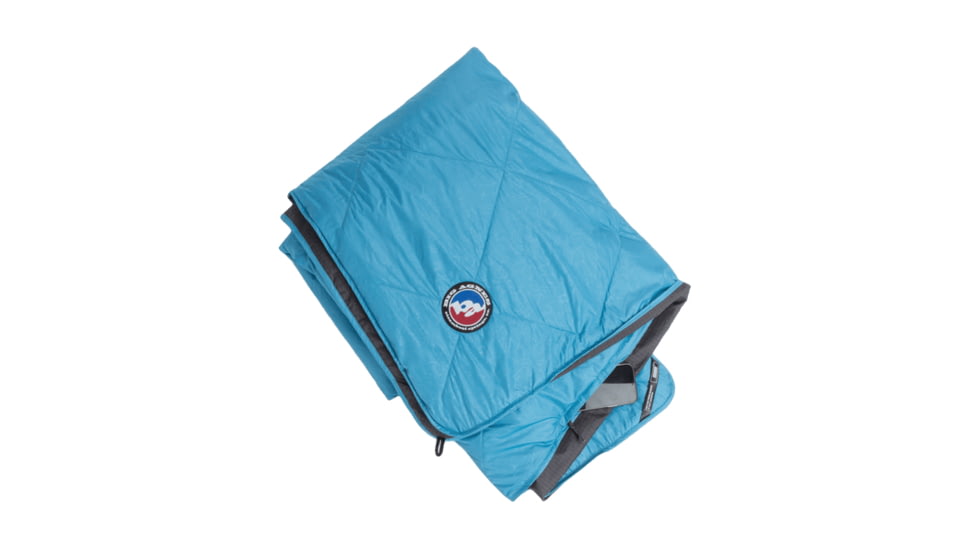 Big Agnes Why Not Picnic Blanket, Cendre Blue/Asphalt, 90x90, BWNPB9025