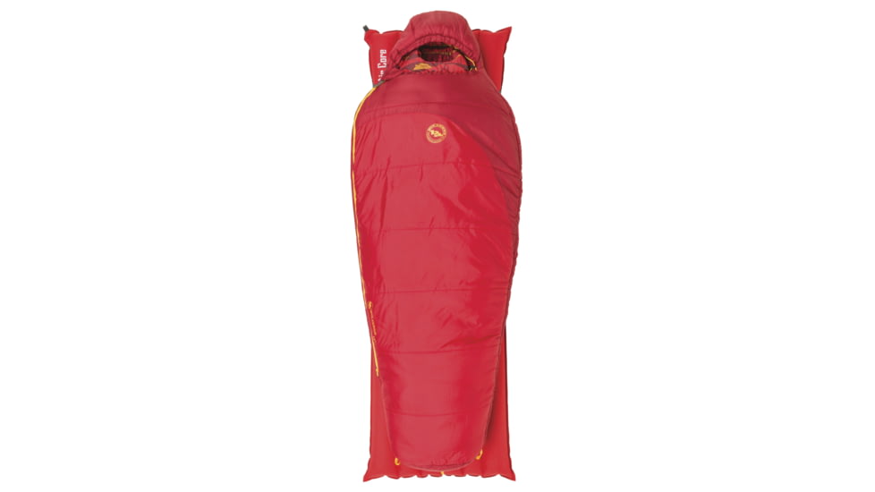 Big Agnes Wolverine 15 Junior Bag Synthetic-Salsa/Crimson-Junior-Right
