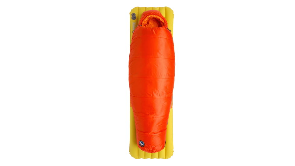 Big Agnes Wolverine 20 Sleeping Bag, Cherry Tomato/Tangelo, BYWL25