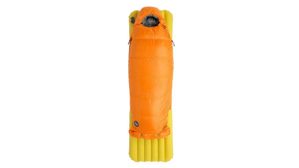 Big Agnes Youth Torchlight EXP 20 Sleeping Bag, Tangelo/Chinois Green, BYTEXPL25