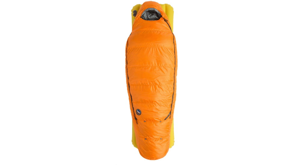 Big Agnes Youth Torchlight EXP 20 Sleeping Bag, Tangelo/Chinois Green, BYTEXPL25