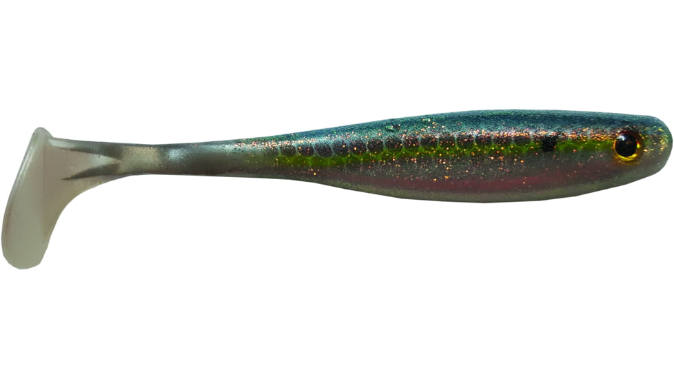 Big Bite Baits Suicide Shad Shad, 5, 3.5in, SS Shad, 35SWTM-02
