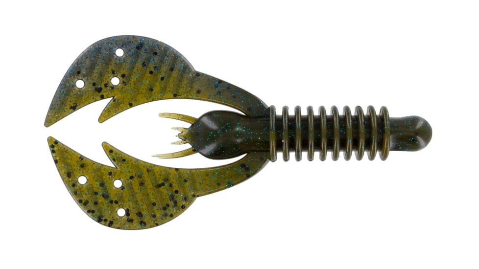 Big Bite Baits 3.75in Kamikaze Craw 1099 6 Per Pack, 375KMCRW-01