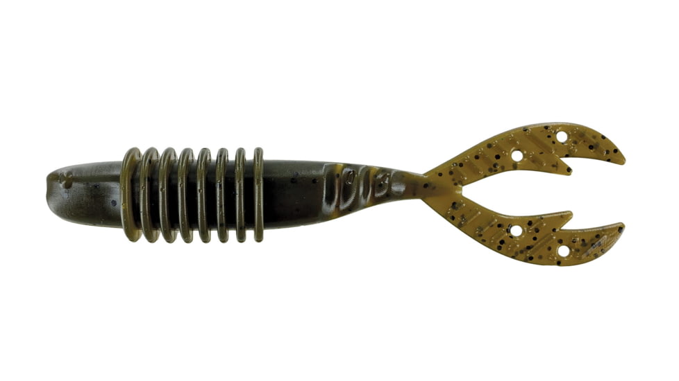 Big Bite Baits Kamikaze Swimon Swimbaits, 10, 4.25in, Green Pumpkin, 425KMSW-03