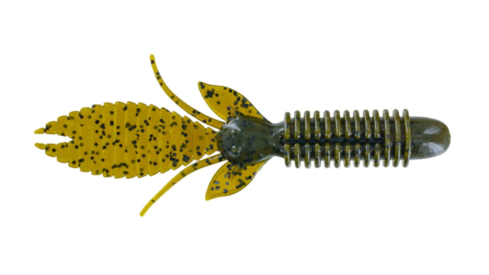 Big Bite Baits BFE Soft Bait, 6, 4.5in, Green Pumpkin, 45BFE-05