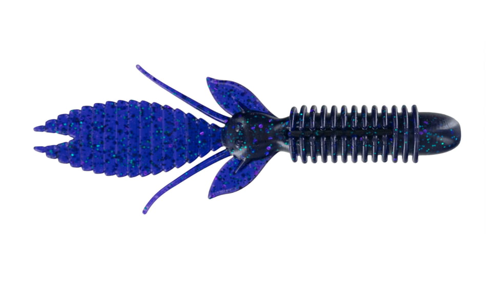 Big Bite Baits BFE Soft Bait, 6, 4.5in, Junebug Candy, 45BFE-08