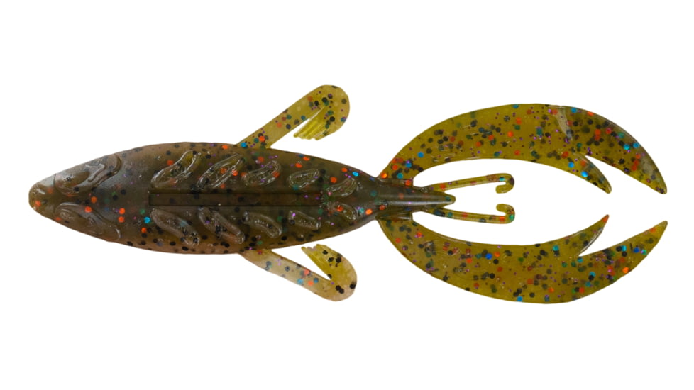 Big Bite Baits 4in Rojas Fighting Frog, Tilapia Craw, 4RFF-31
