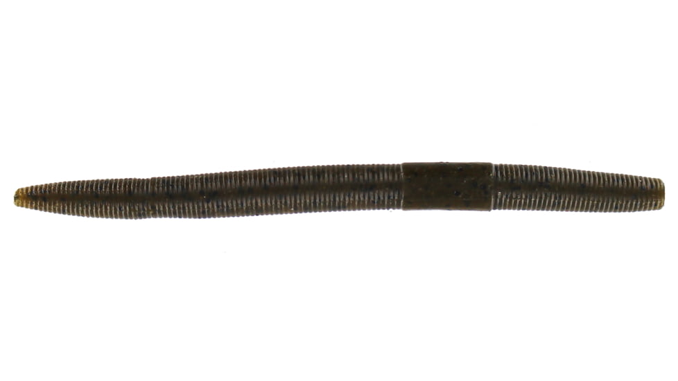 Big Bite Baits 5in Soft Super Salt Trick Stick, Green Pumpkin, TS5SOFT-01