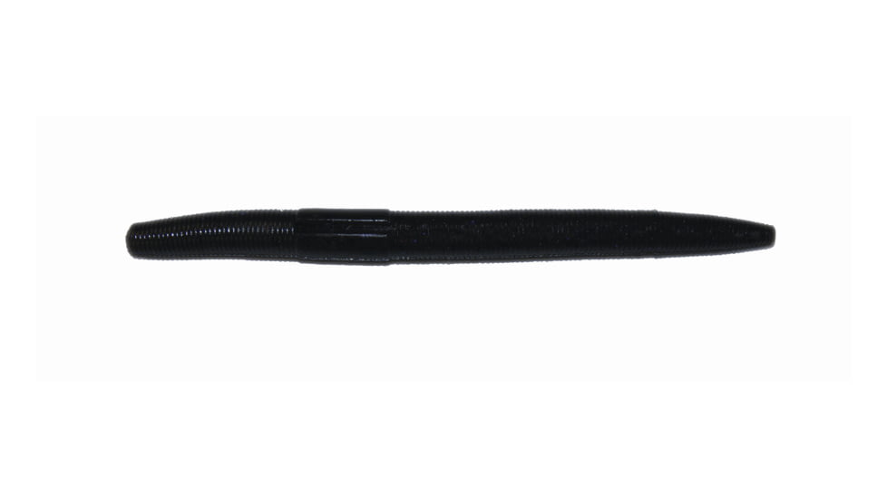 Big Bite Baits Trick Stick Soft Bait, 8, 5in, Black, TS530