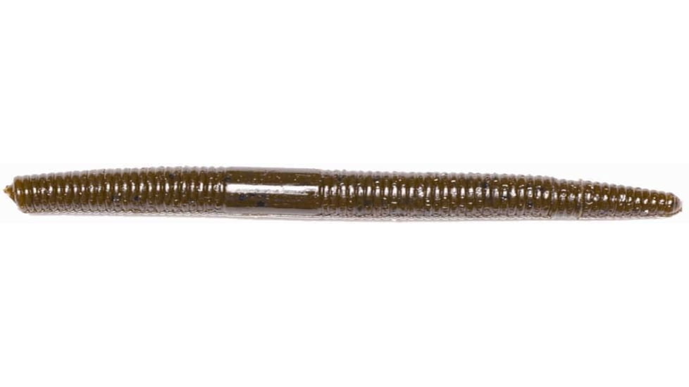 Big Bite Baits Trick Stick Soft Bait, 8, 5in, Green Pumpkin, TS514