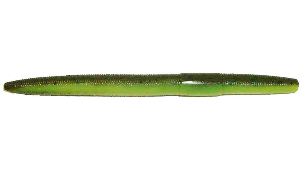 Big Bite Baits Trick Stick Soft Bait, 8, 5in, Watermelon/Chartreuse, TS518