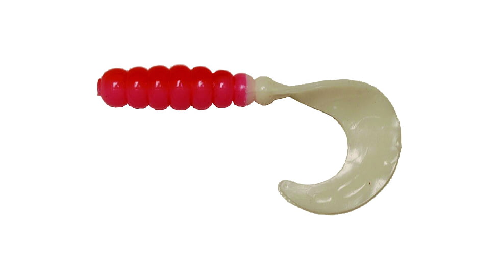 Big Bite Baits Fat Grub Curl Tail Grub, 10, 2in, Jaw Breaker, FG2-07