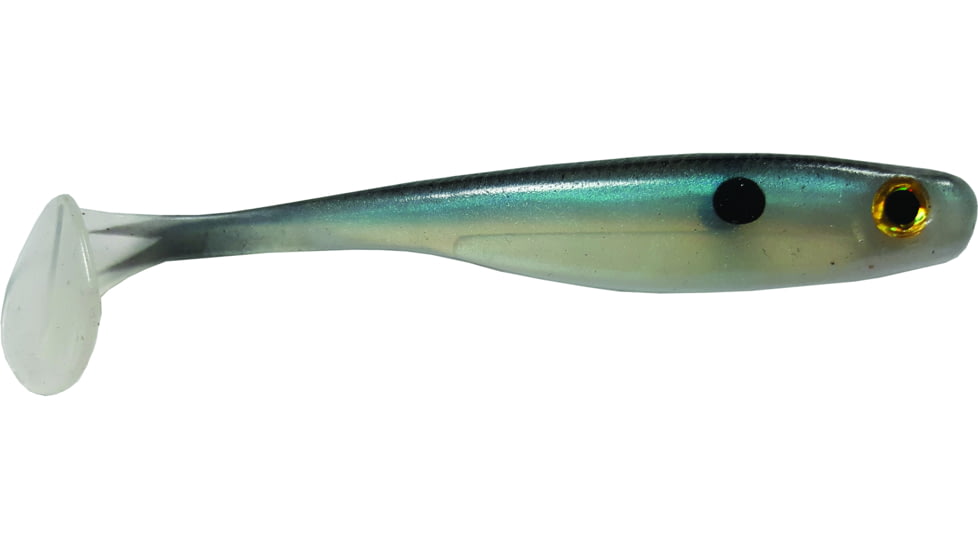 Big Bite Baits Suicide Shad Swimbaits, 5, 0.5in, Blue Gizzard, 35SWTM-03
