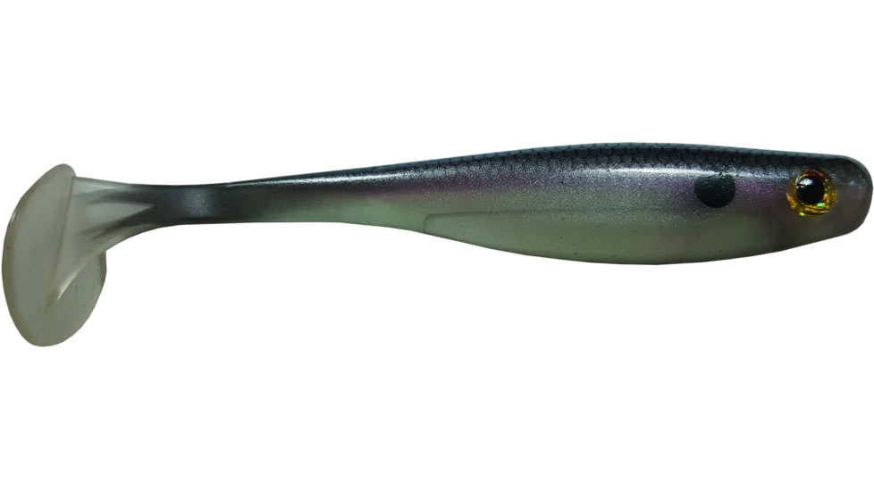Big Bite Baits Suicide Shad Swimbaits, 5, 0.5in, Pearly Shad, 35SWTM-05