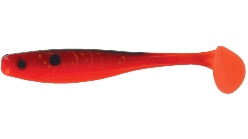 Big Bite Baits Suicide Shad Swimbaits, 5, 0.5in, Rayburn Red, 35SWTM-11
