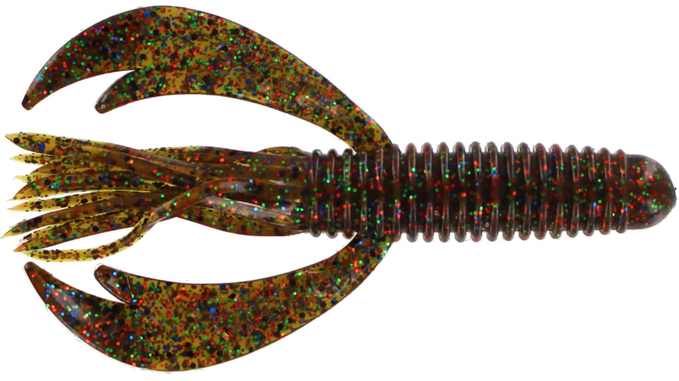 Big Bite Baits Swimming Craw Tube Tube, 10, 4in, Secret Craw, SWCRWT-19