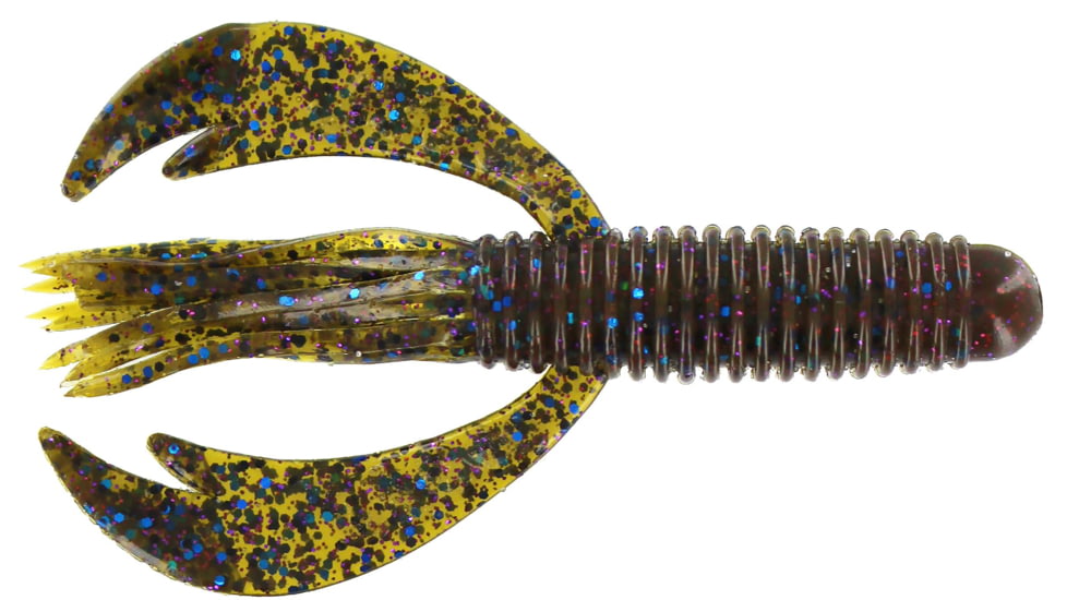 Big Bite Baits Swimming Craw Tube Tube, 10, 4in, Tilapia, SWCRWT-14