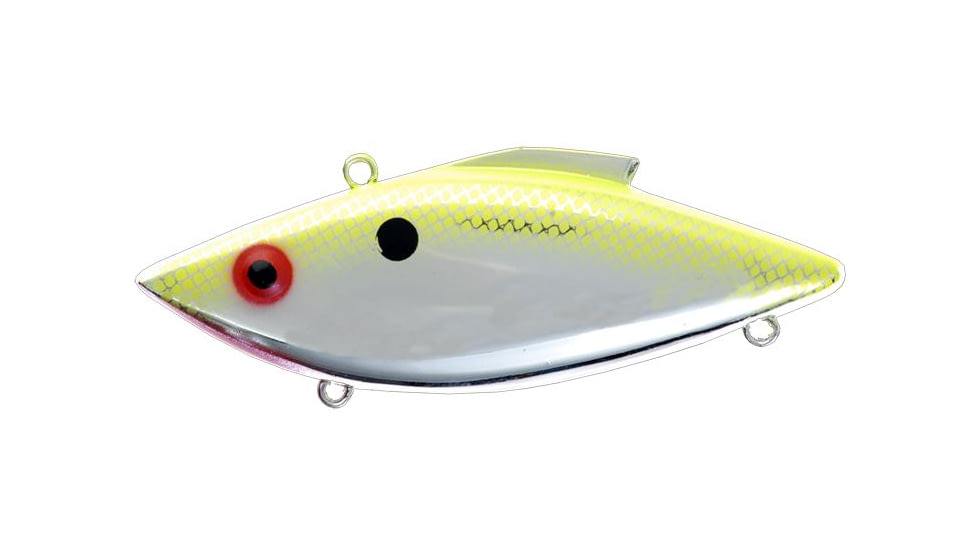 Bill Lewis Rat-L-Trap Hard Bait, Chartreuse Flash, 1/2 oz, BLF-RT308