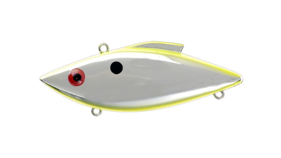 Bill Lewis Rat-L-Trap Hard Bait, Chrome/Chartreuse, 1/2 oz, BLF-RT141