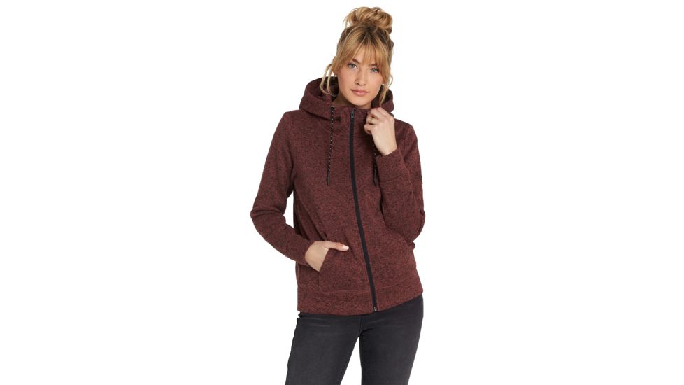 Billabong A/Div Boundary Half-Zip Pullover Fleece - Womens, Apple Butter, Medium, J623SBBO-APE-M
