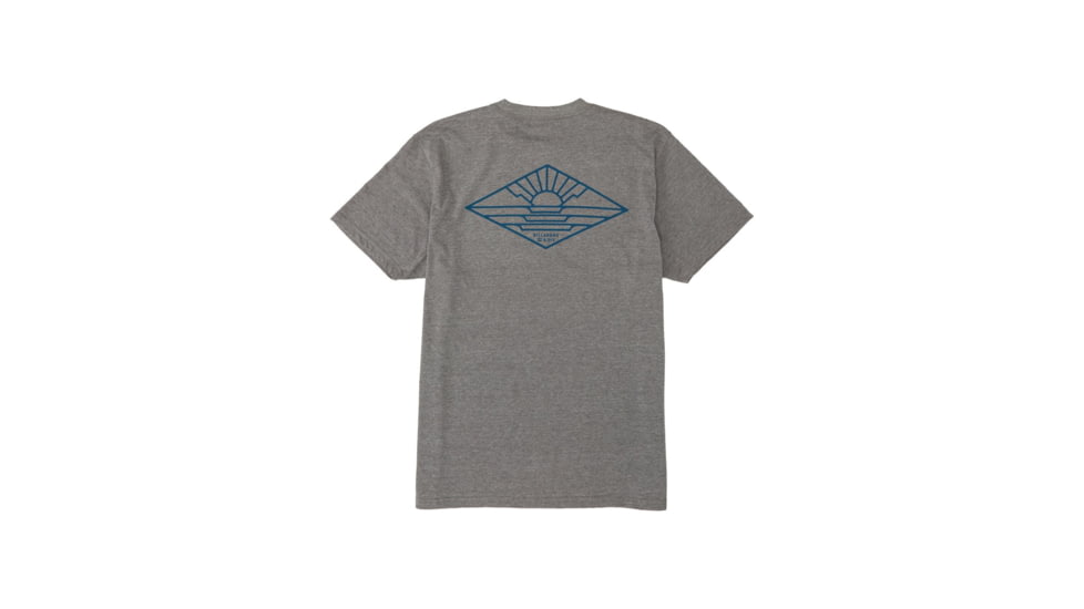 Billabong A Frame Short Sleeve T-Shirt - Mens, Dark Grey Heather, Medium, M4041BAF-dgr-M