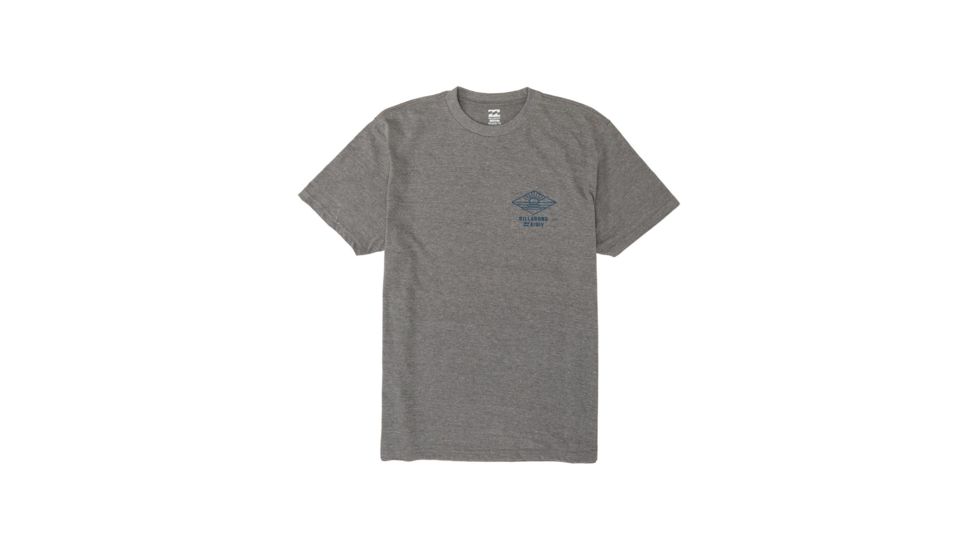 Billabong A Frame Short Sleeve T-Shirt - Mens, Dark Grey Heather, Medium, M4041BAF-dgr-M