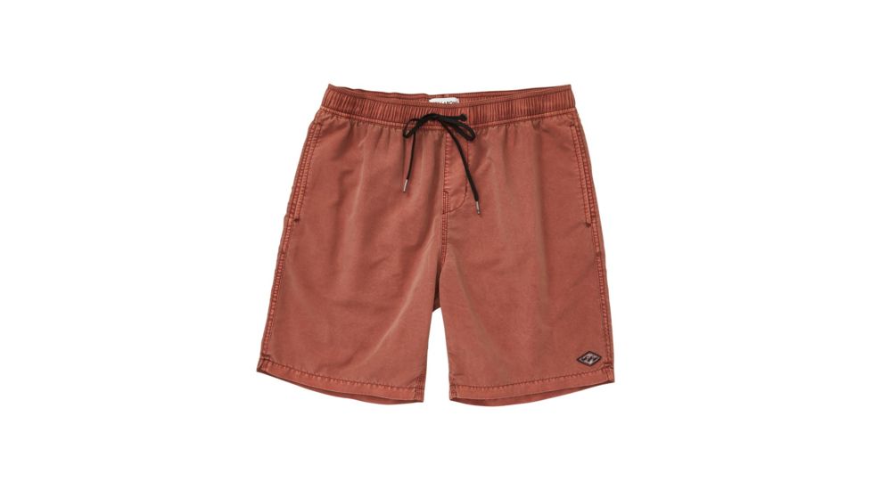 Billabong All Day Layback - Swim Shorts - Mens, Brick, Extra Large, M182TBAD-BRK-XL