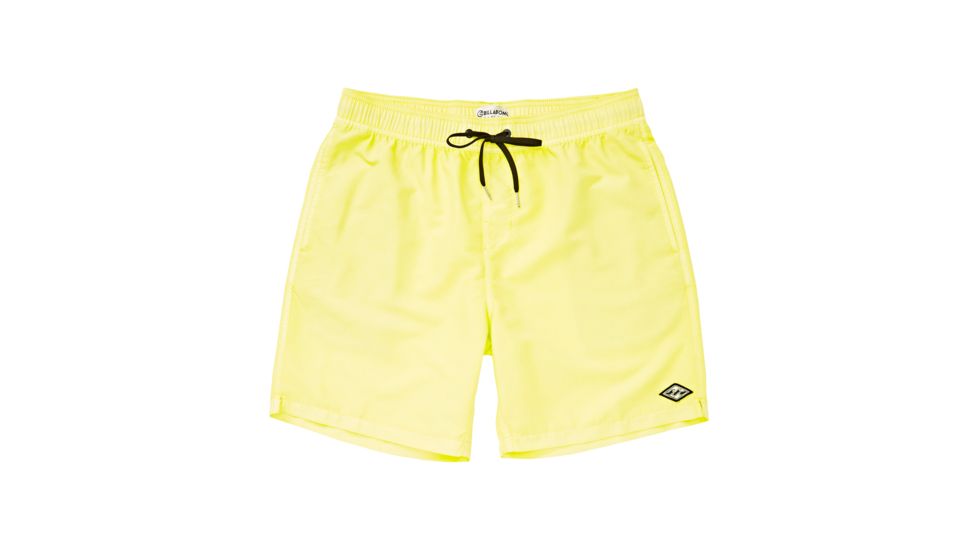 Billabong All Day Layback - Swim Shorts - Mens, Neo Lime, Medium, M182TBAD-NEL-M