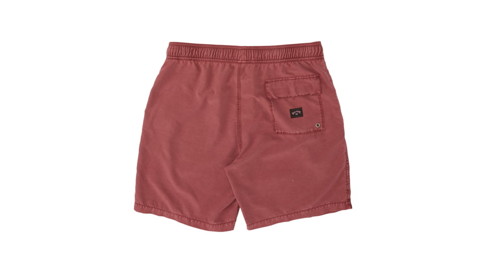 Billabong All Day Overdye Layback Boardshorts - Mens, Brick, Small, M1821BAB-brk-S