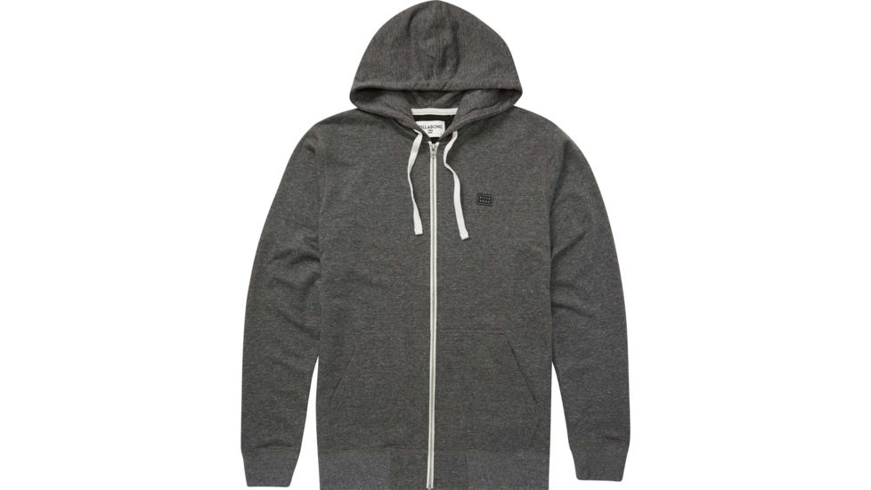 Billabong All Day Zip Hoodie - Mens, Black, Medium, M660QBAZ-BLK-M
