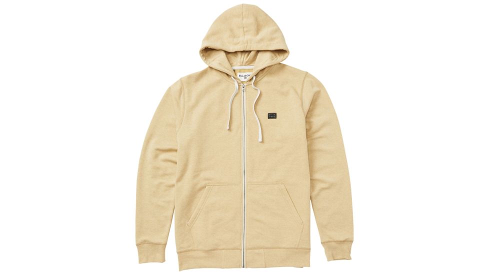 Billabong All Day Zip Hoodie - Mens, Straw, Medium, M660QBAZ-STA-M