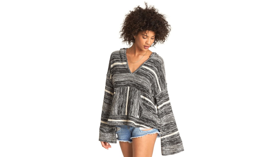 Billabong Baja Beach Sweater - Womens, Black Multi, Large, JV18WBBA-BML-L