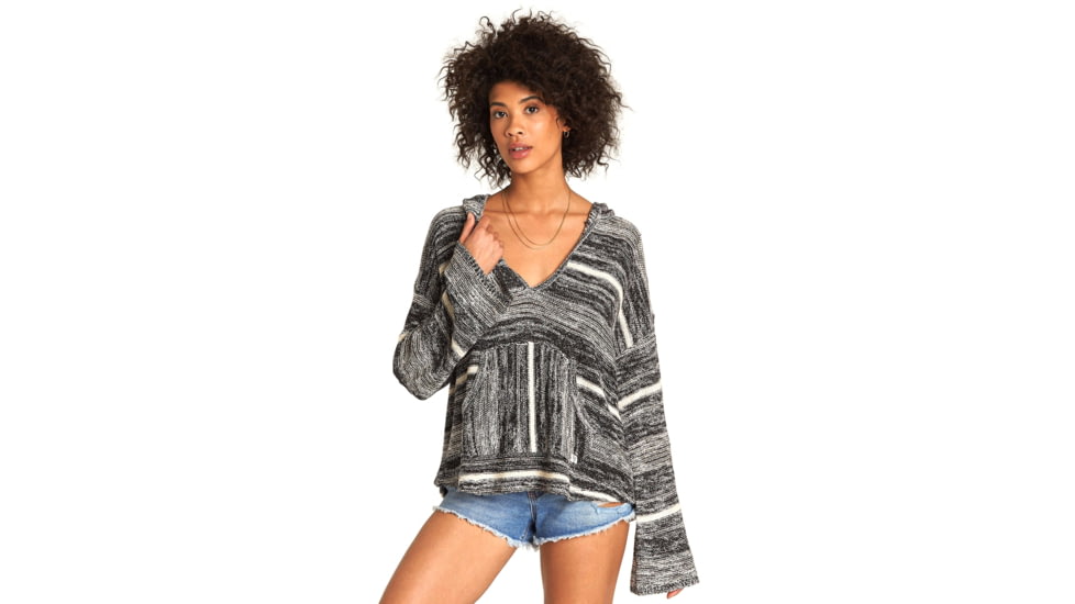 Billabong Baja Beach Sweater - Womens, Black Multi, Large, JV18WBBA-BML-L