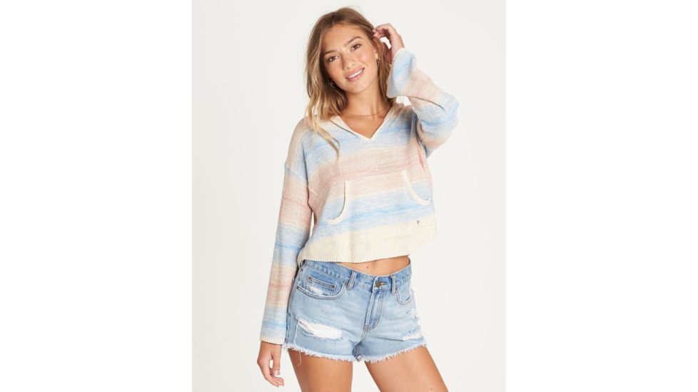 Billabong Baja Beach - Sweater - Womens, White Cap, Large, JV02TBBA-WCP-L