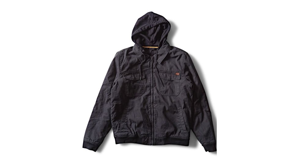Billabong Barlow Twill Jacket - Mens, Black, Medium, M706QBBT-BLK-M