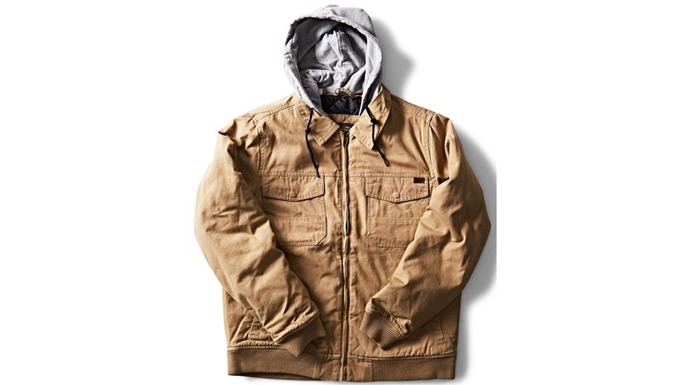 Billabong Barlow Twill Jacket - Mens, Gum, Medium, M706QBBT-GMU-M
