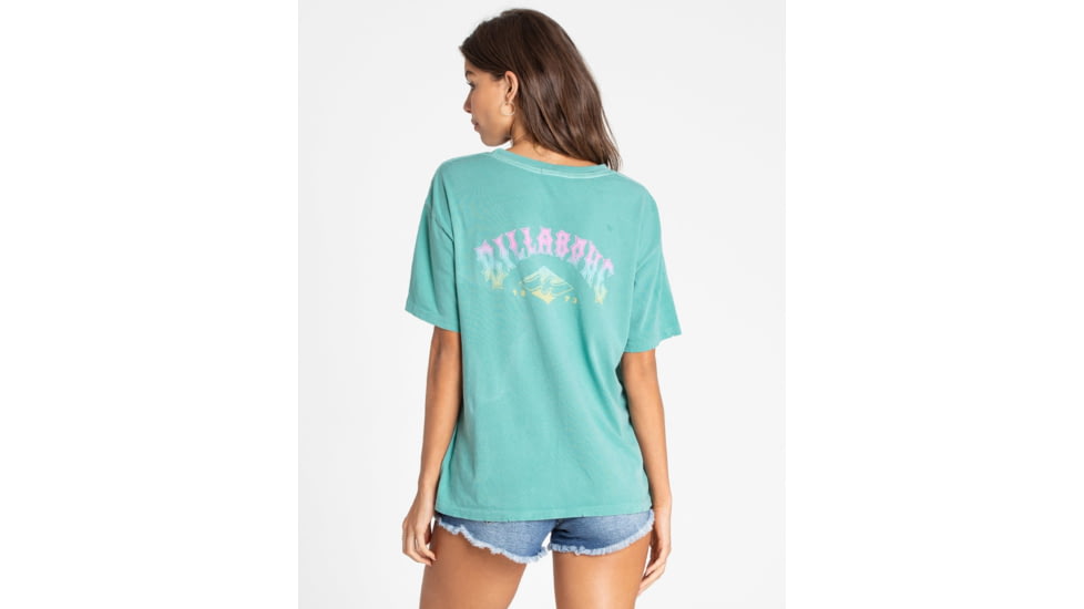 Billabong Beach Comber - Graphic T - Womens, Seagreen, Small, J926TBBE-SGN-S
