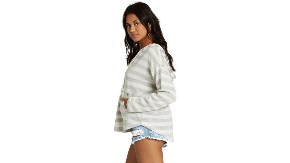 Billabong Beach Daze 2 Hoodie - Womens, Salt Crystal, Large, J602UBBE-SCS-L