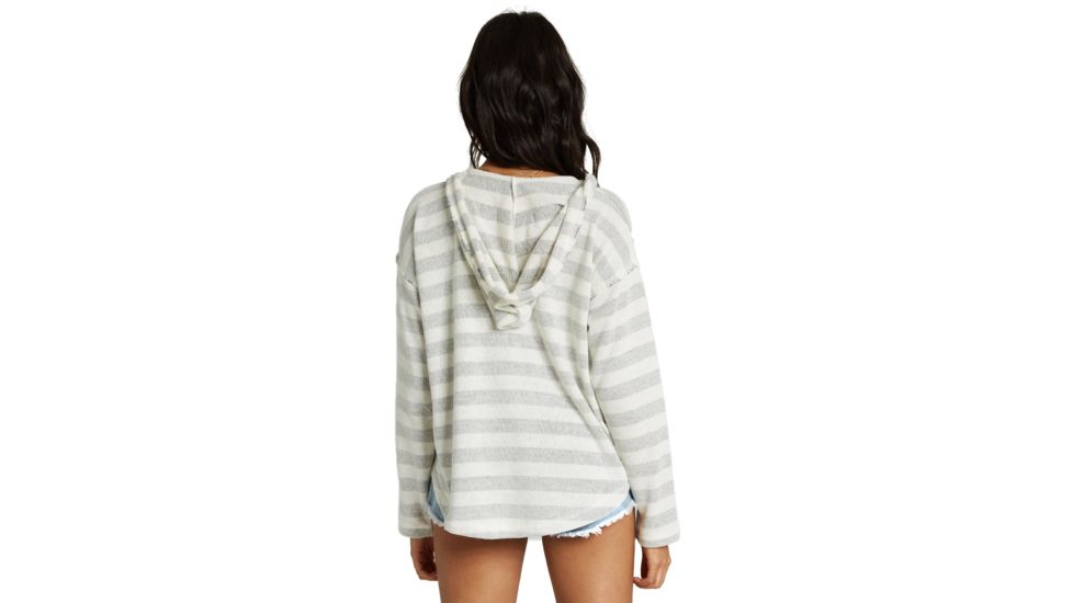 Billabong Beach Daze 2 Hoodie - Womens, Salt Crystal, Large, J602UBBE-SCS-L